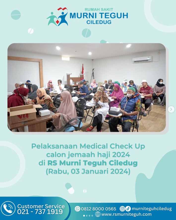 Medical Check Up bagi calon jemaah haji