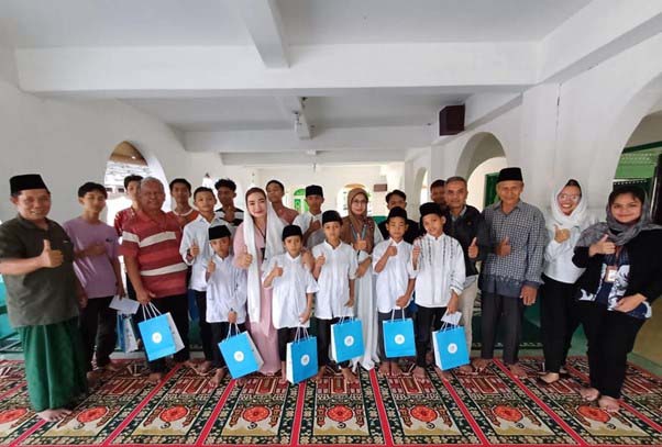 Kunjungan ke Masjid As Sholeh bersama Anak Panti Asuhan